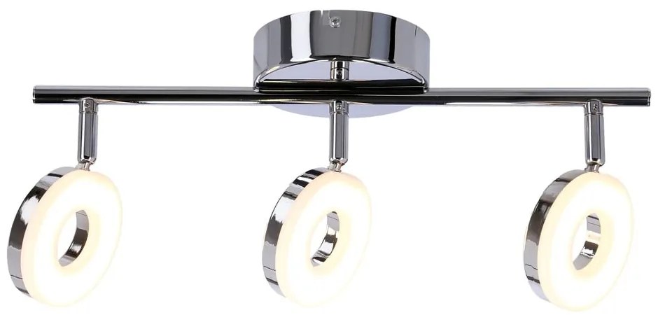 Lampa sufitowa LED w kolorze srebra z połyskiem 47x16 cm Thema – Candellux Lighting