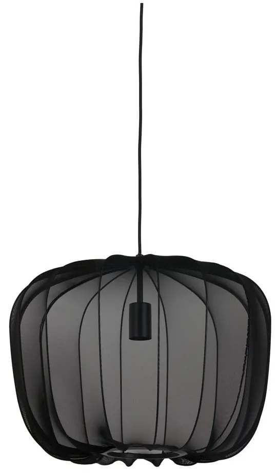 Czarna lampa sufitowa ø 50 cm Plumeria – Light &amp; Living