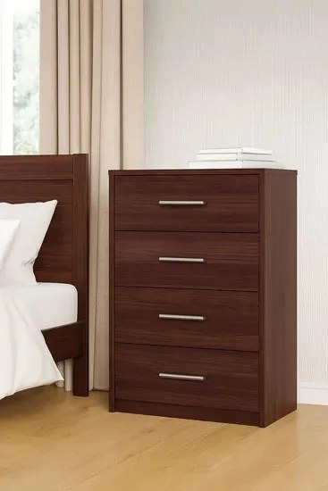 Skandynawska komoda z szufladami dąb sonoma R2-W15