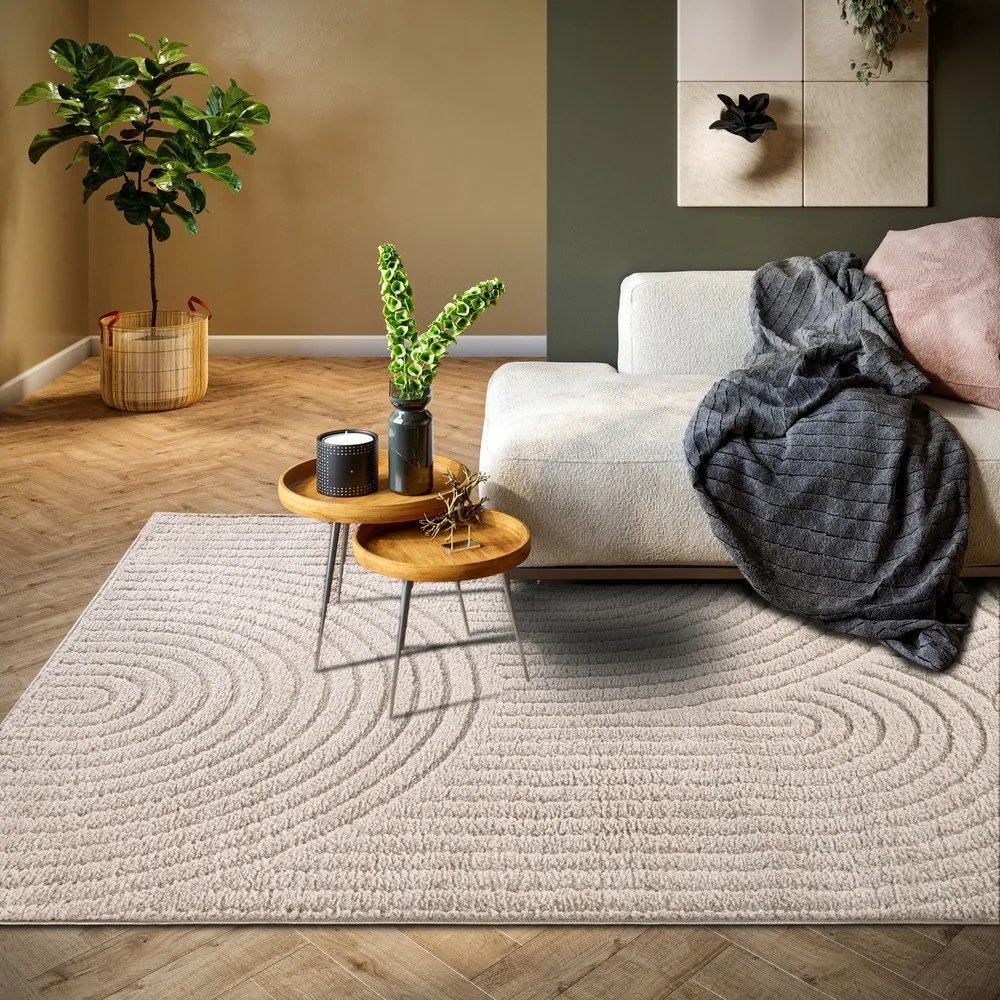 Beżowy dywan 200x280 cm Panglao New York Taupe – Elle Decoration