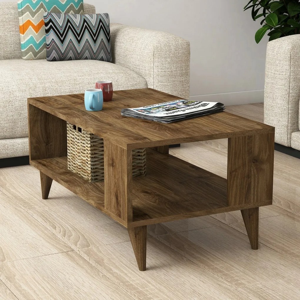 Stolik konferencyjny City Walnut
