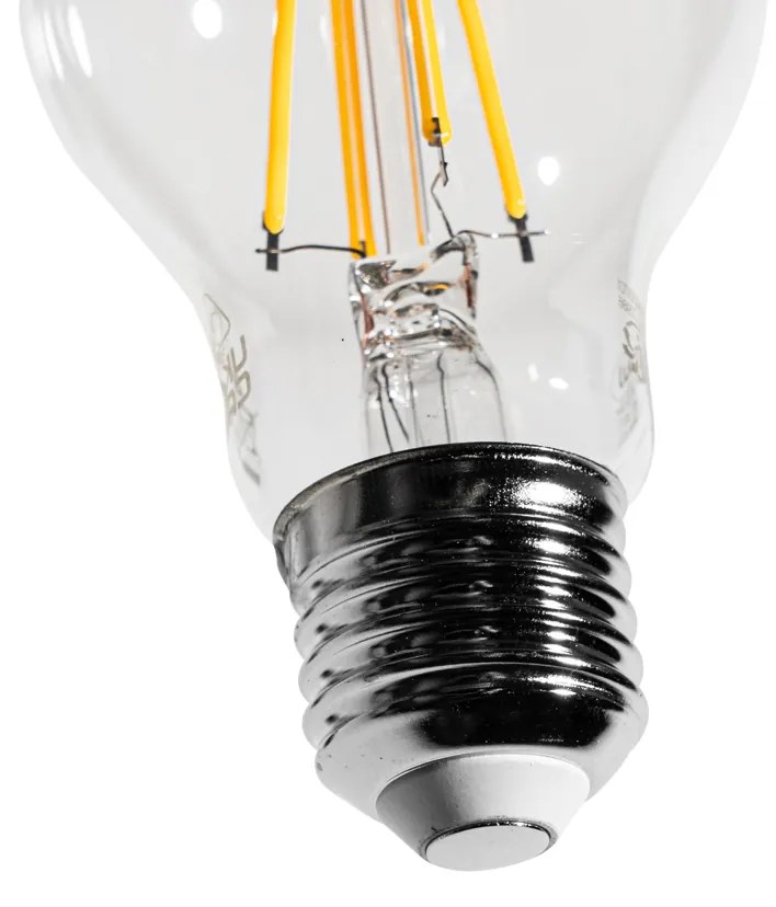 Zestaw 5 ściemnialnych żarówek LED E27 A60 przezroczystych 4,5W 500 lm 2700K