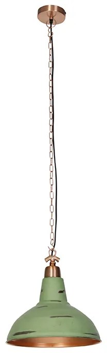 Zestaw 2 lamp wiszących w stylu vintage miedzianych - Goliath large Retro Oswietlenie wewnetrzne
