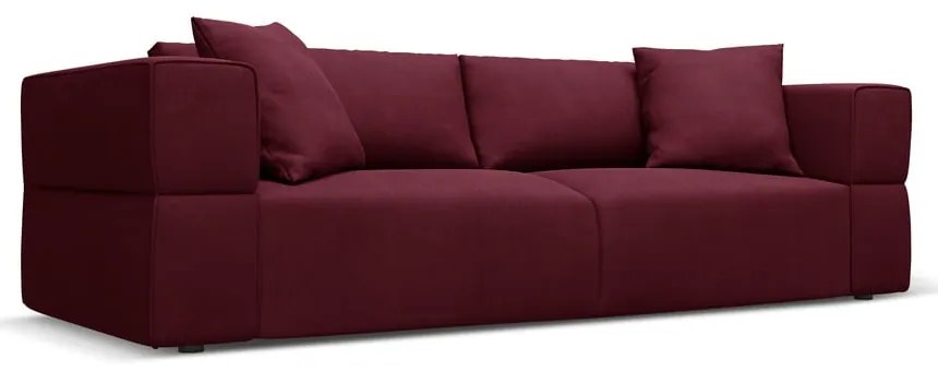 Bordowa sofa 248 cm Esther – Milo Casa