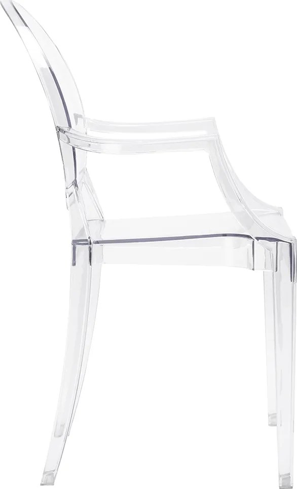 Krzesło Louis transparentne