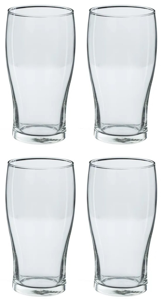 Szklanki do piwa, pinta, 4 szt. 570 ml