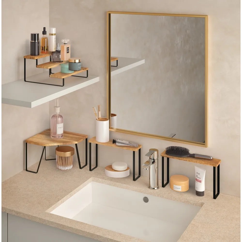 Drewniany organizer na przyprawy York – Metaltex