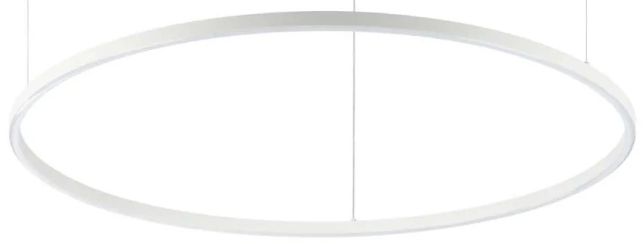 Ideal Lux - Żyrandol LED na lince ORACLE SLIM LED/53W/230V 4000K śr. 90 cm biały