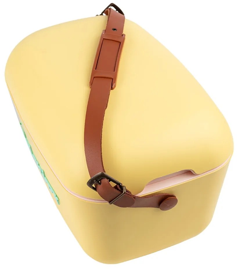 Żółty pojemnik chłodzący 20 l Classic – Polarbox
