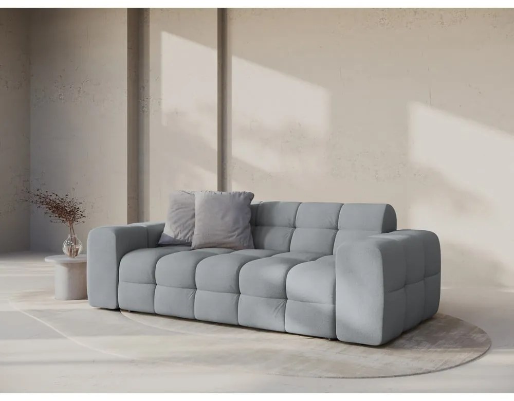 Szara sofa 222 cm Kendal – Micadoni