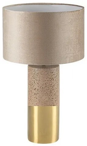 Rabalux 74219 dekoracyjna ceramiczna lampa stołowa Yelda, brązowy