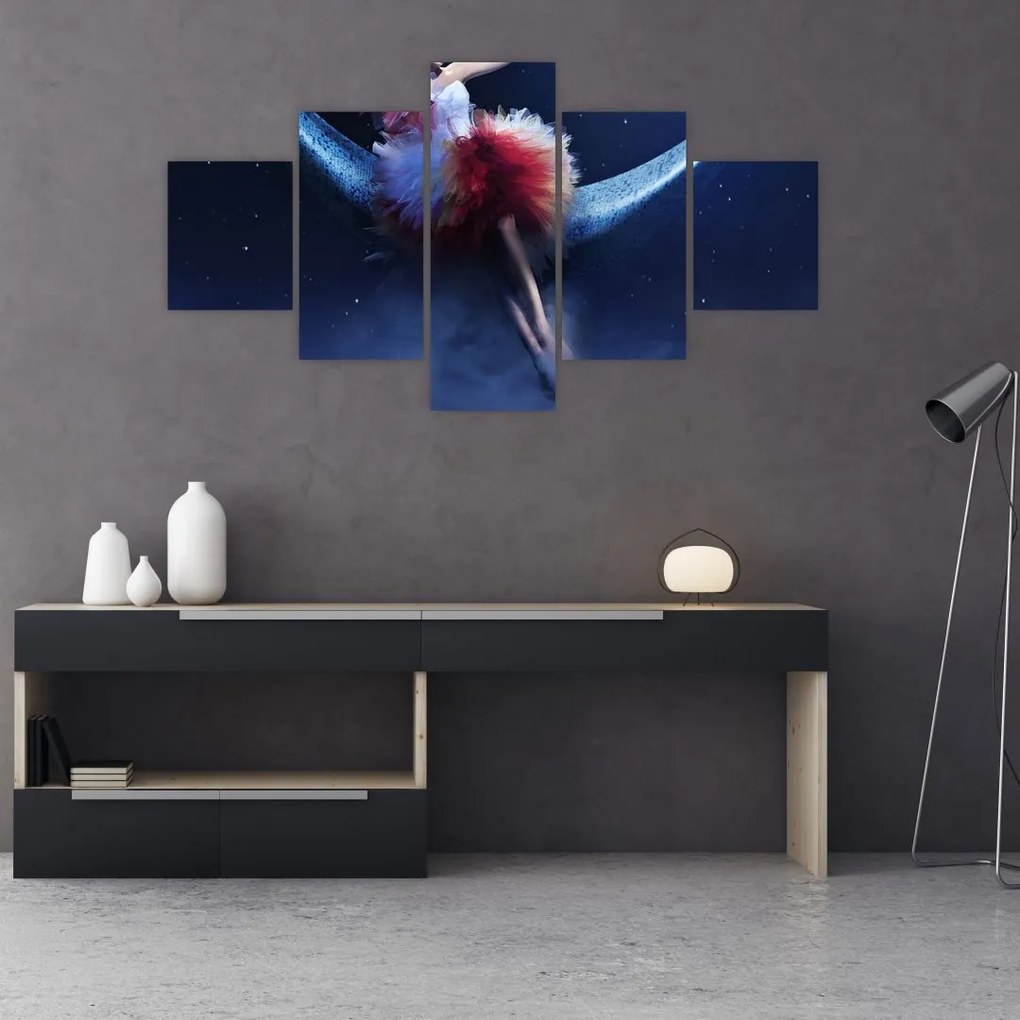 Obraz - Piękno na księżycu (125x70 cm)