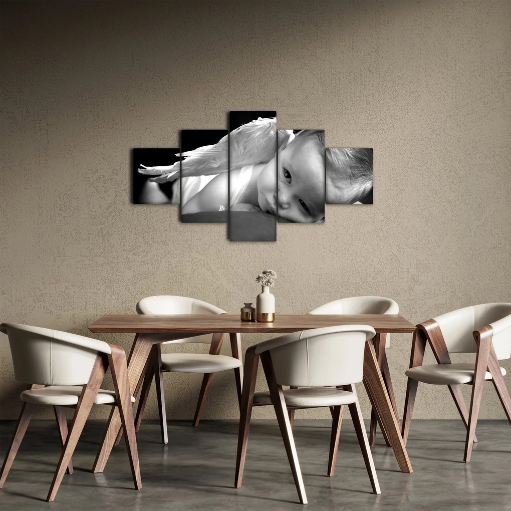 Obraz anioła dziecka (125x70 cm)