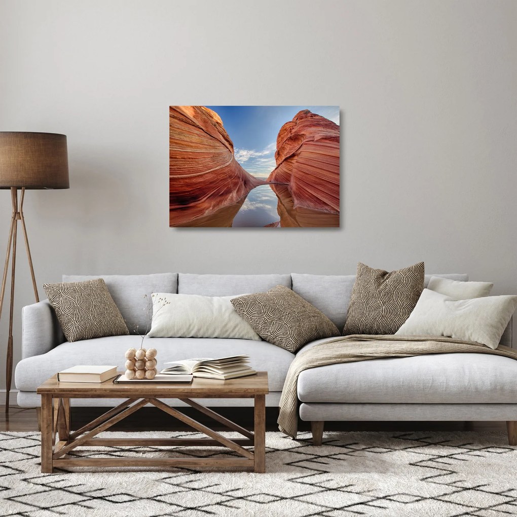 Obraz na szkle - Vermilion Cliffs Arizona (70x50 cm)