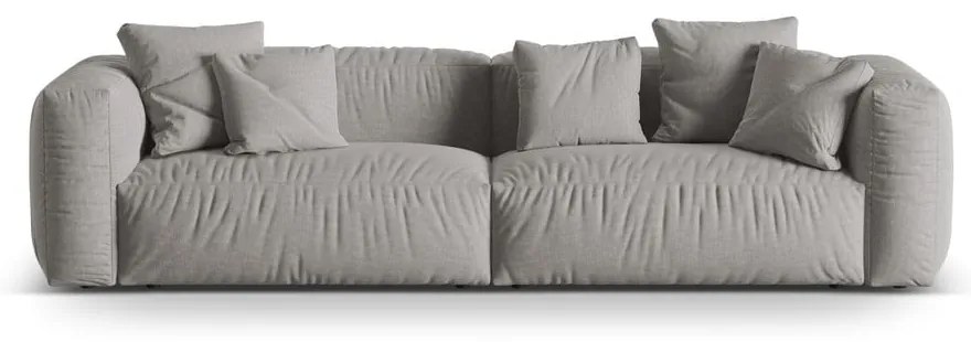 Jasnoszara sofa modułowa 320 cm Martina – Micadoni Home