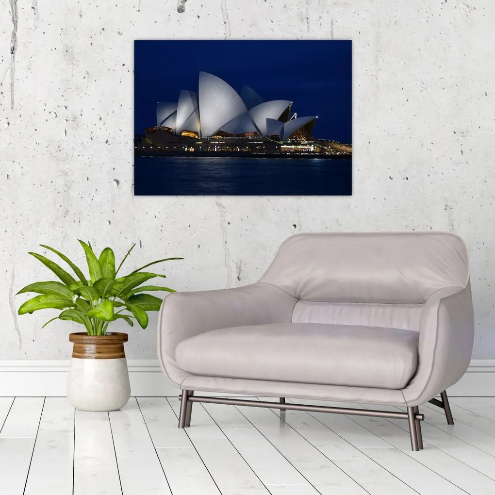 Obraz Sydney w nocy (70x50 cm)