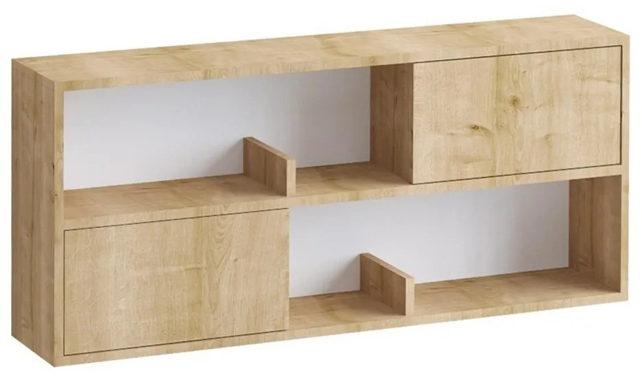 Półka z szafką Flora Oak