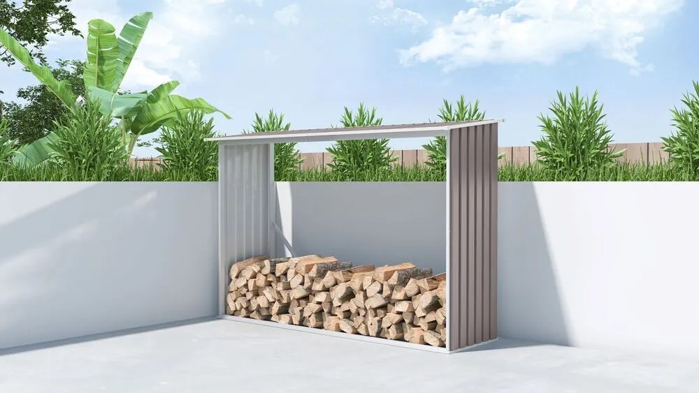 WC-B Drewutnia metalowa 242 x 75 x 160 cm