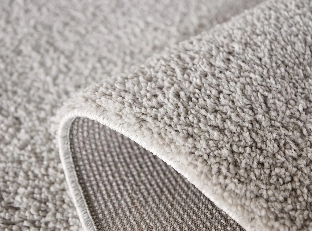 Dywan shaggy Best jasny beżowy 120 cm x 170 cm