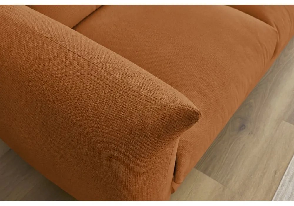 Pomarańczowa sofa 193 cm Ernest – Bobochic Paris