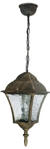 Lampa wisząca na zewnątrz Rabalux „Toscana” 8394;14,5 x 32 x 20,5 cm; stare złoto