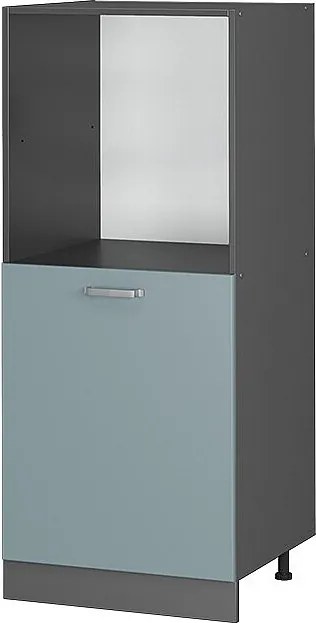 Szafka kuchenna niebiesko-szary 60x57x143 r-line