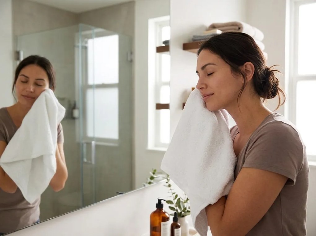 Ręcznik MONEA 50x100 cm biały, 100% bawełna