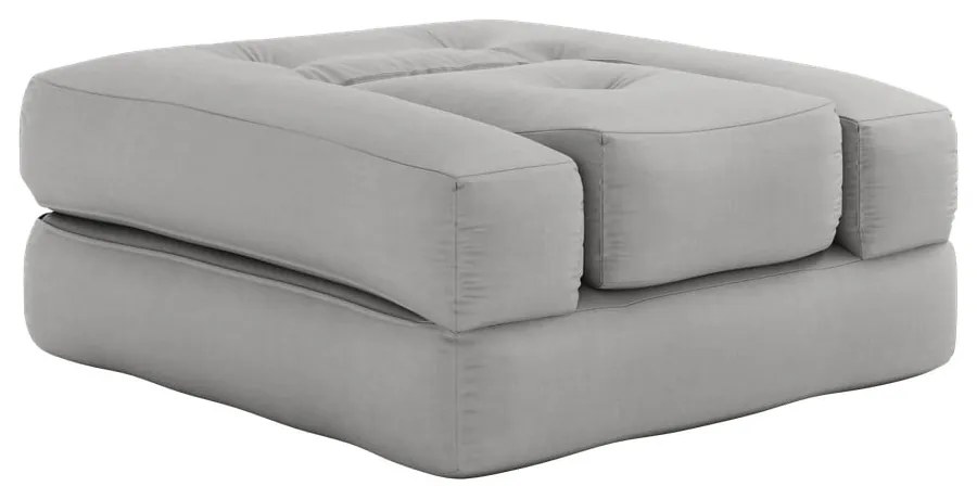 Fotel rozkładany Cube Grey