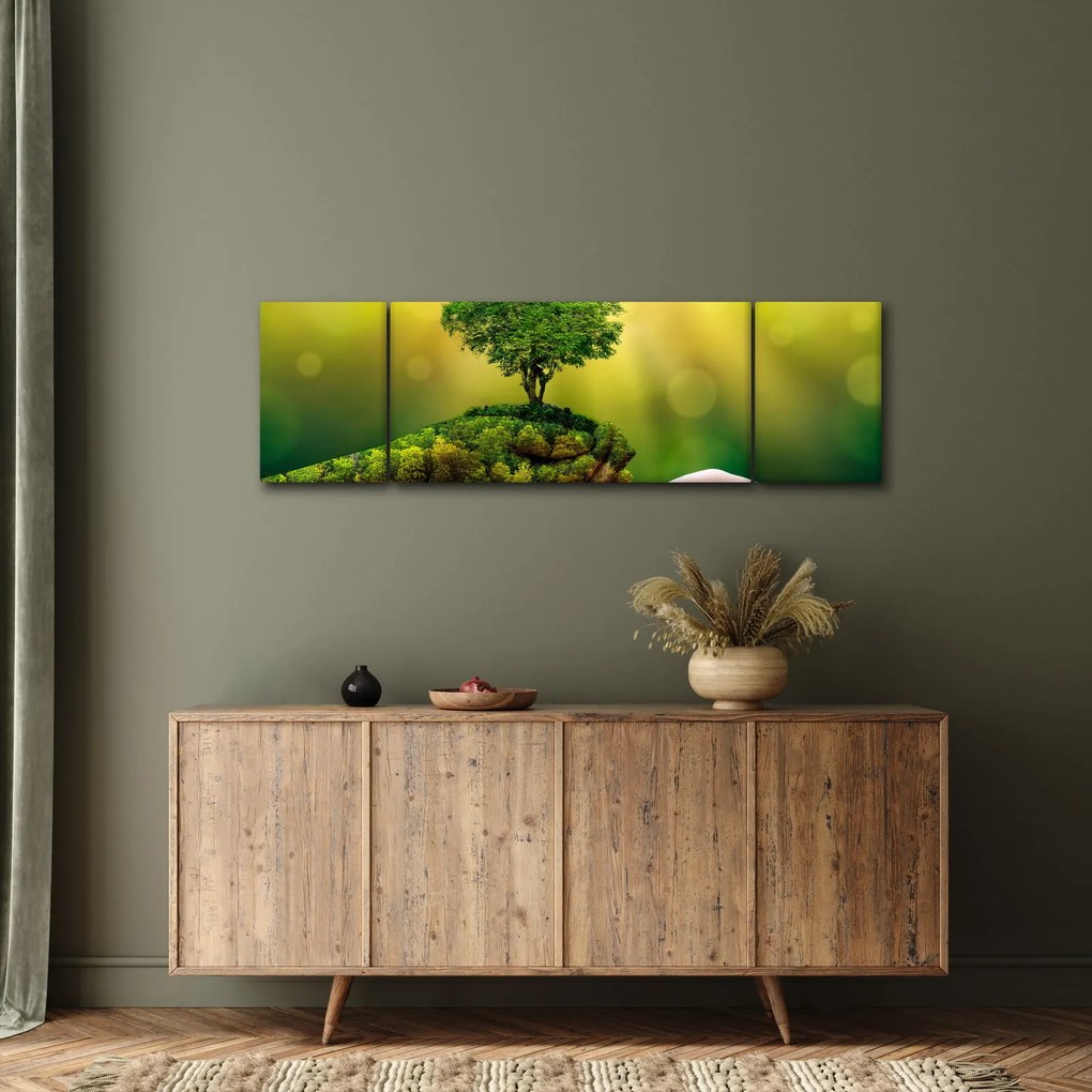 Obraz - Matka ziemia (170x50 cm)