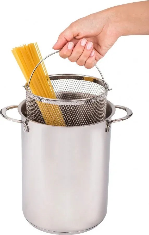 Wysoki Garnek Z Koszem Do Gotowania Szparagów I Spaghetti G3-B94