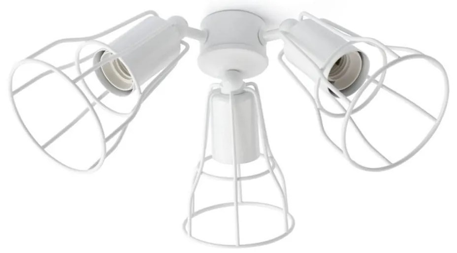 FARO 33716 - Oświetlenie do wentylatora YAKARTA 3xE27/15W/230V biały