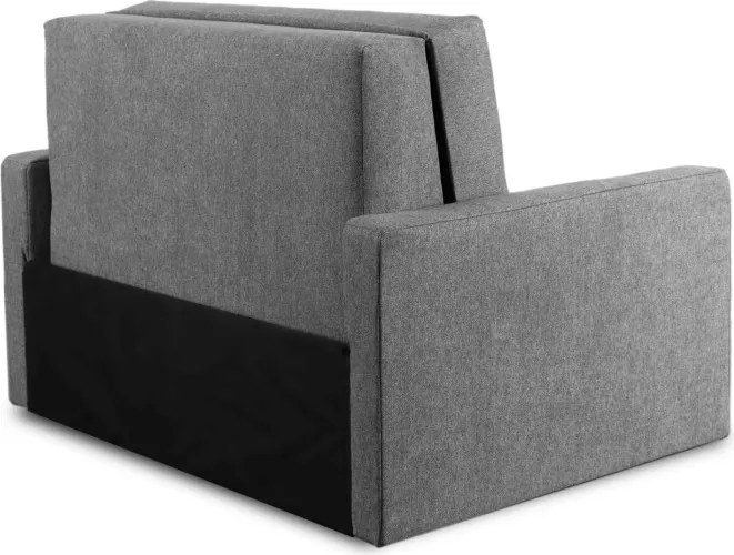 Fotel do Spania MILAN 2 Amerykanka Rozkładany Dwuosobowy Szary Nowoczesny