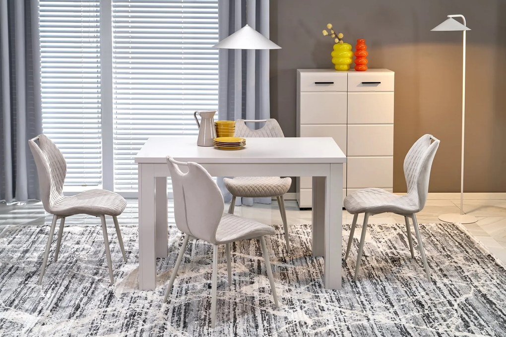 Rozkładany stół w kolorze kaszmir do jadalni Gizmo Halmar