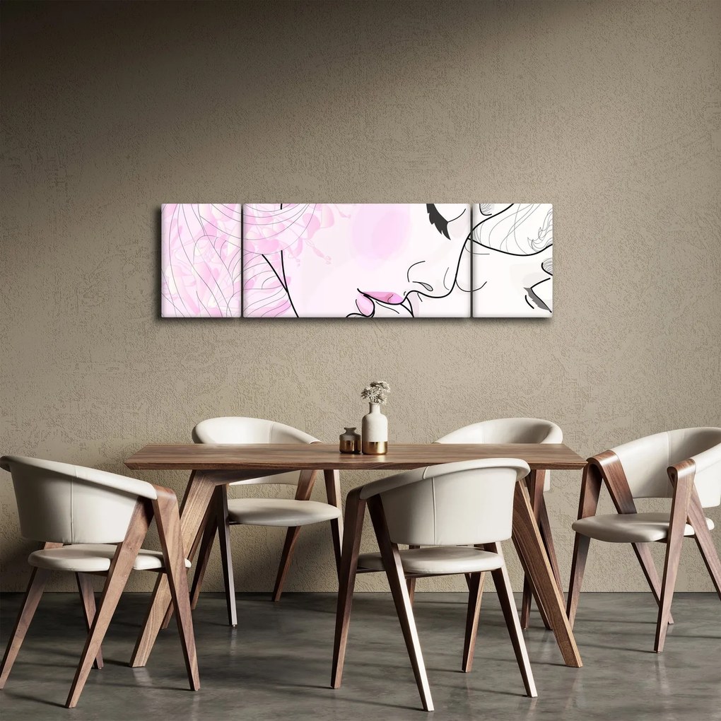 Obraz - Pocałunek (170x50 cm)
