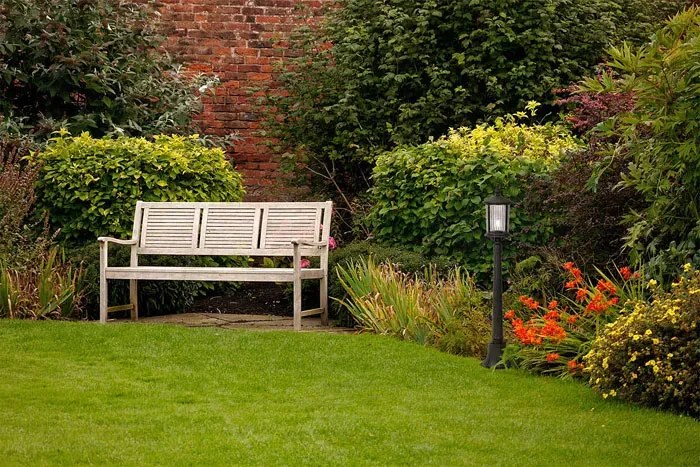 Czarny niski słupek ogrodowy - 3X A451 L0-D78