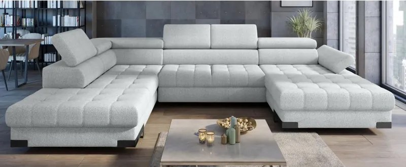 Narożnik SELVA XL z funkcją spania i pojemnikiem WERSAL