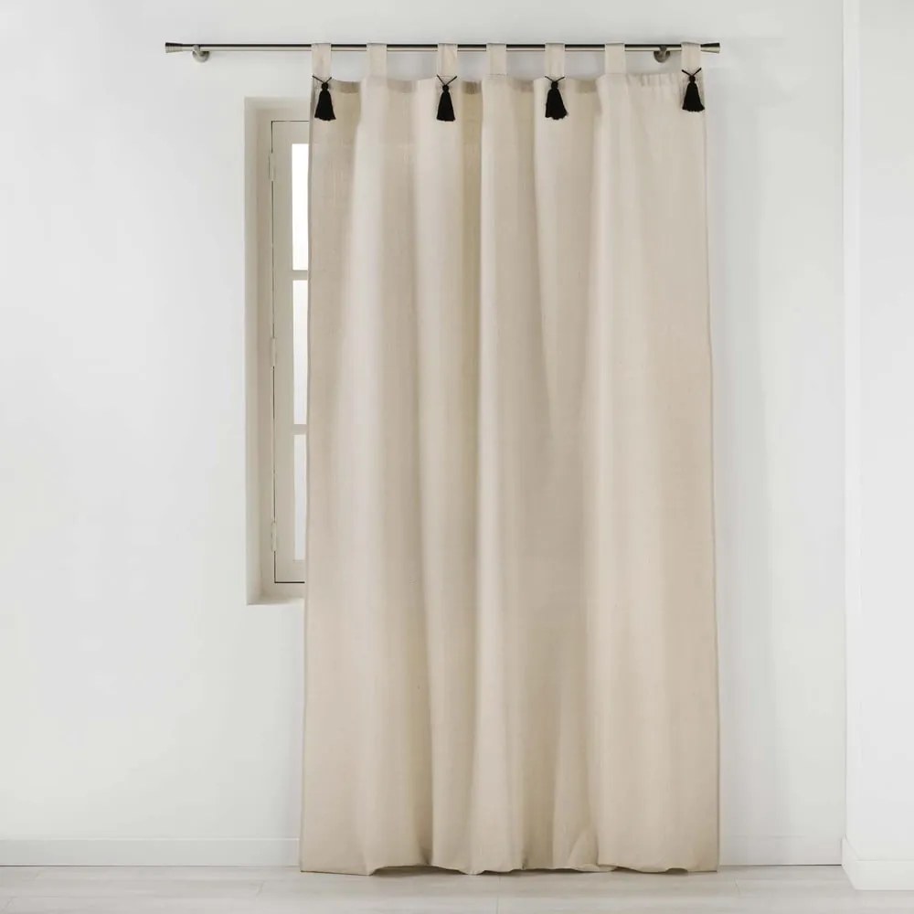Zasłona w naturalnym kolorze 140x240 cm Cyrine – douceur d'intérieur