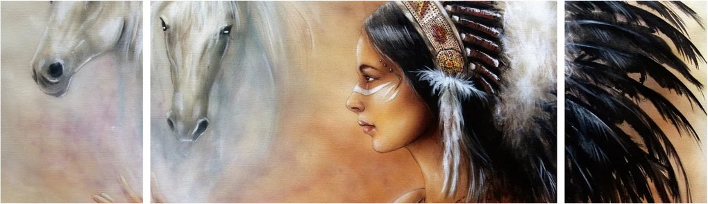 Obraz - Czary Indian (170x50 cm)