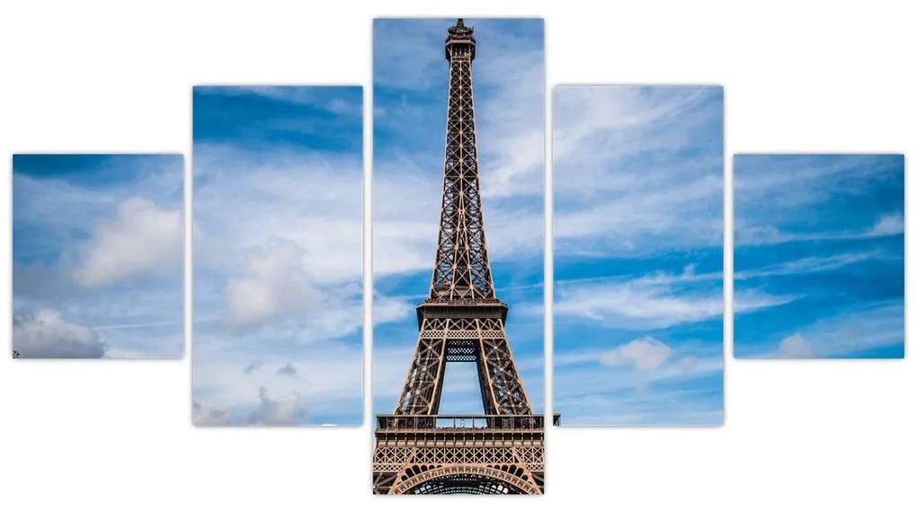 Obraz - Wieża Eiffla (125x70 cm)