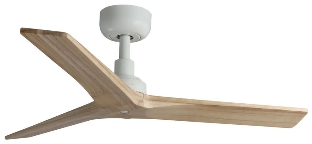 FARO 34281 -Wentylator sufitowy KLIM S sosna/biały śr. 92,5 cm+dálkové sterowanie