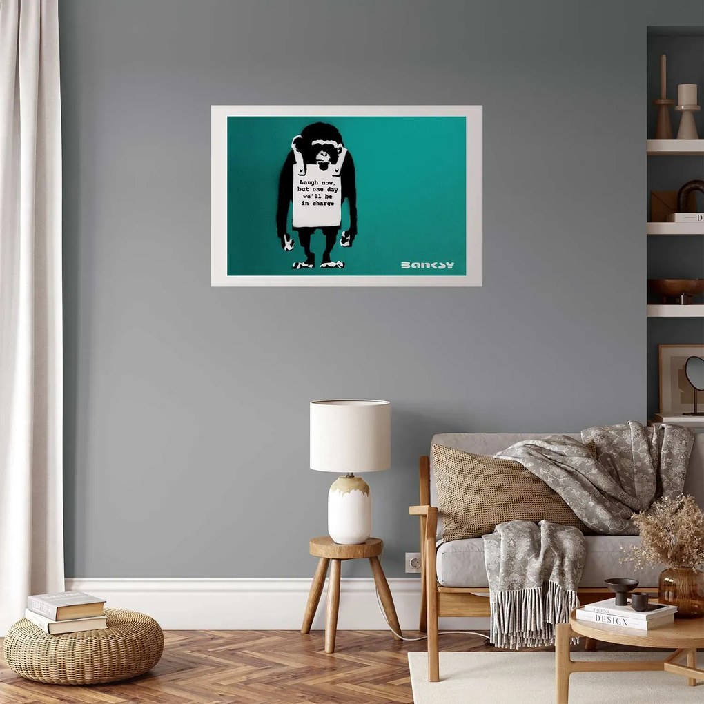 Plakat Zła małpa 42x29,7 cm bez ramy z marginesem ARTGEIST B