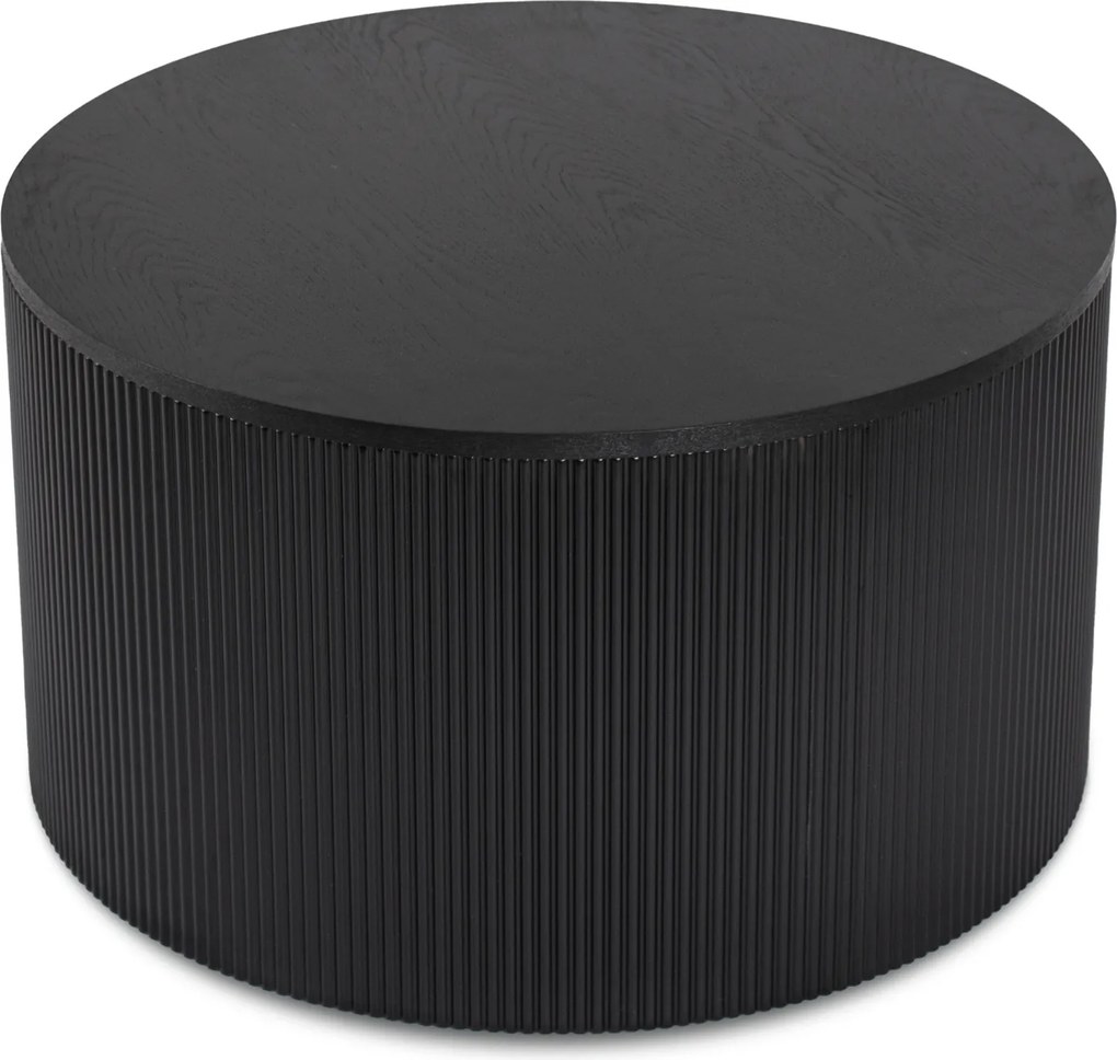 Stolik Kawowy HOPE MAX 80 cm Czarny Nowoczesny Loft