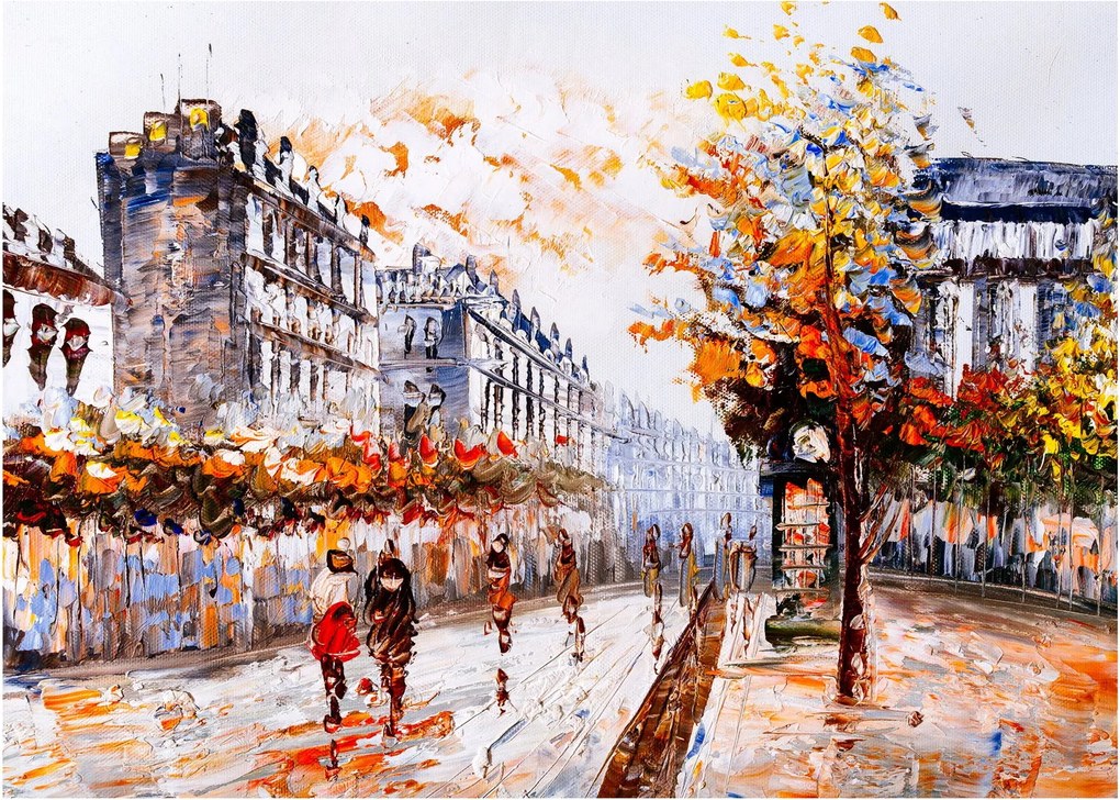 Obraz - Życie w mieście (70x50 cm)