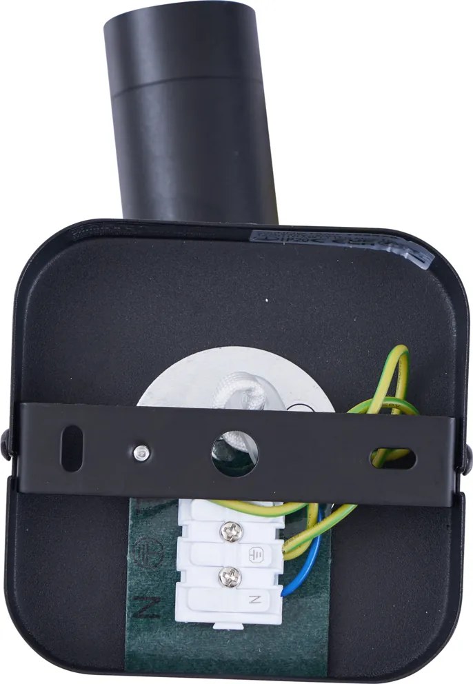 Nowoczesny reflektor sufitowy czarny okrągły GU10 35 mm obrotowy i przechylny - Kate