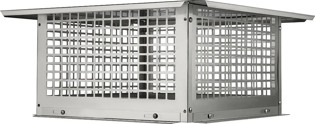 Czapa Kominkowa SucceBuy 43.18CMx43.18CM ze Stali Nierdzewnej 304 do Kominka, Nadaje się do Siatekowych Osłon Przewodów i Gontów Przewodów