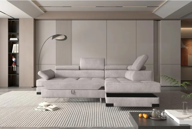 Narożnik EMPORIO L z funkcją spania WERSAL