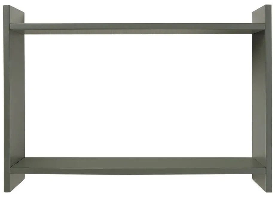 Szarozielona wielopoziomowa półka 50 cm Bamberg – House Nordic