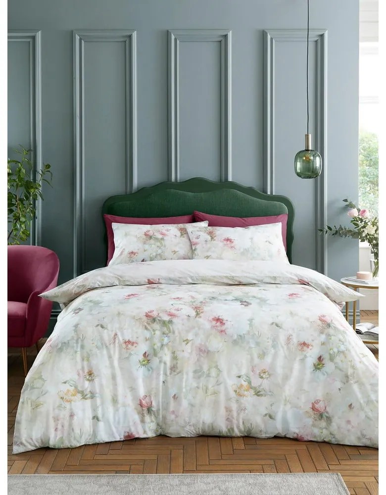 Bawełniana pościel jednoosobowa 135x200 cm Rose Bloom – RHS