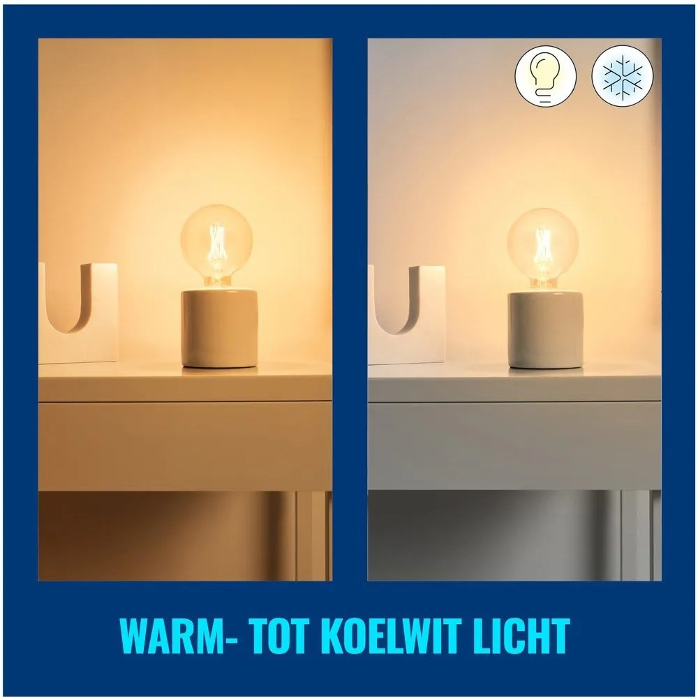 Inteligentna żarówka filamentowa z gwintem E27, 7 W – WiZ
