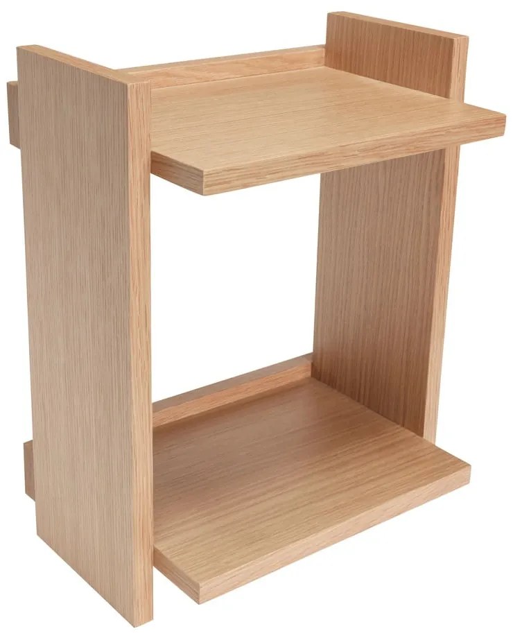Wielopoziomowa półka w dekorze dębu 34 cm Forma – Hübsch